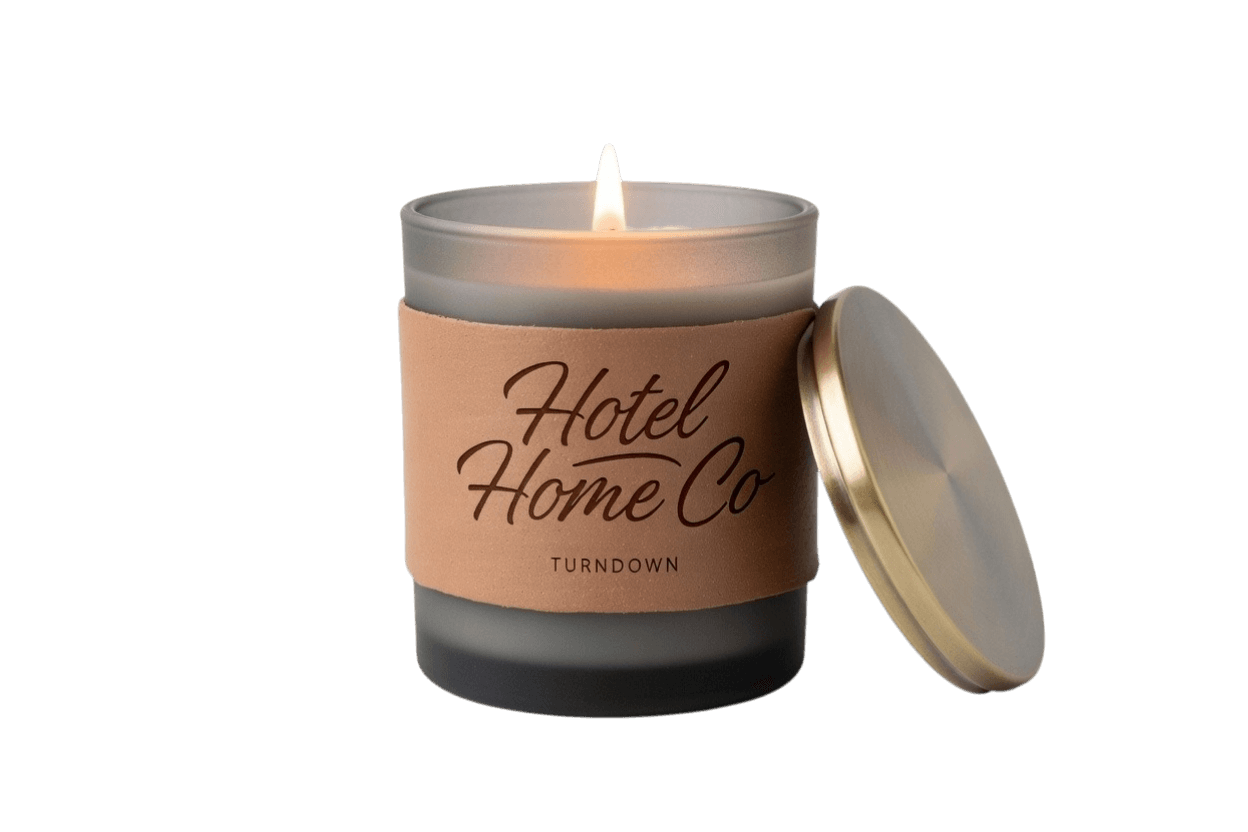 Turndown candle